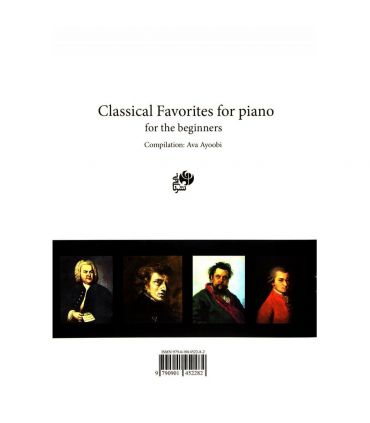 کتاب برگزیده های کلاسیک برای نوآموزان پیانو اثر آوا ایوبی