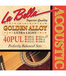 سیم گیتار آکوستیک لابلا مدل 40PUL